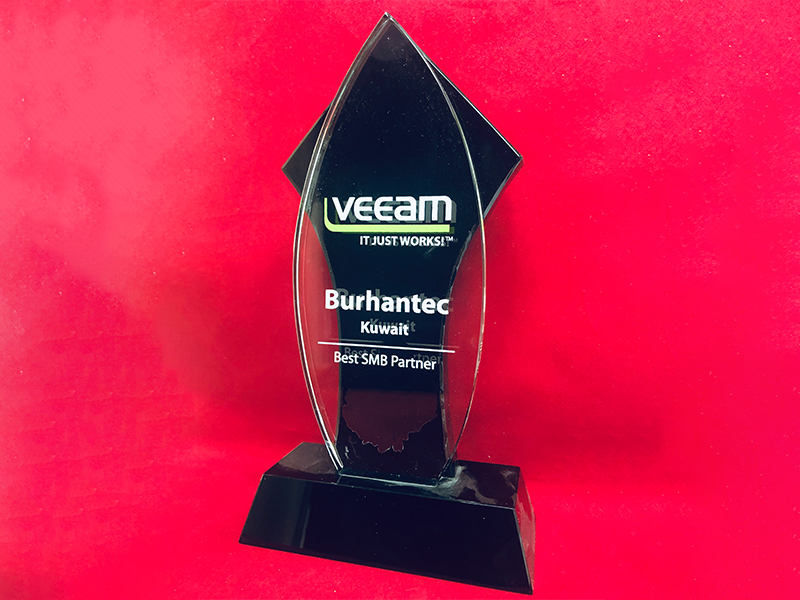 We are delighted to announce that we have been awarded Veeam Best SMB Partner of the Year