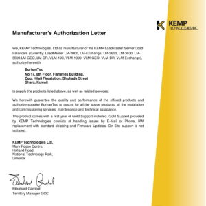 Kemp Authorized Partner in Kuwait – Burhantec